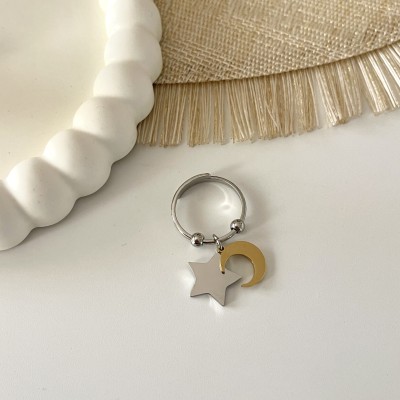 ANELLO LUNA STELLA