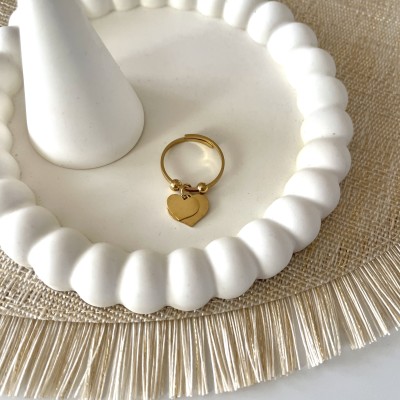 ANELLO DOPPIO CUORE GOLD