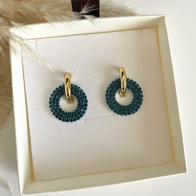 CERCHI DOUBLE FACE GOLD