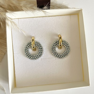 CERCHI DOUBLE FACE GOLD