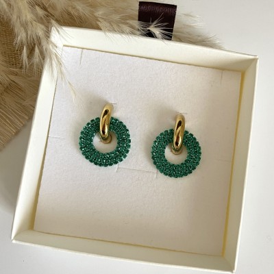 CERCHI DOUBLE FACE GOLD
