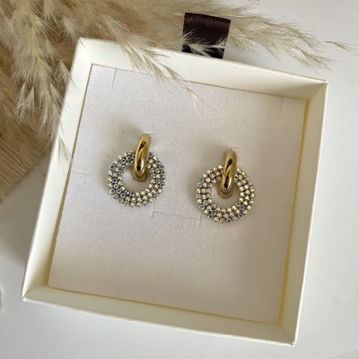 CERCHI DOUBLE FACE GOLD