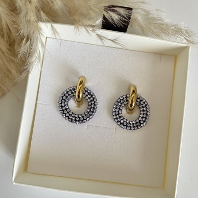 CERCHI DOUBLE FACE GOLD