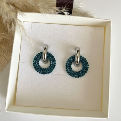CERCHI DOUBLE FACE SILVER