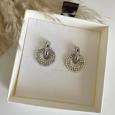 CERCHI DOUBLE FACE SILVER