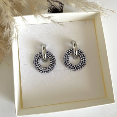 CERCHI DOUBLE FACE SILVER