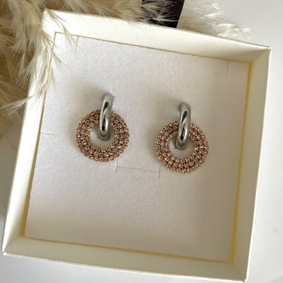CERCHI DOUBLE FACE SILVER