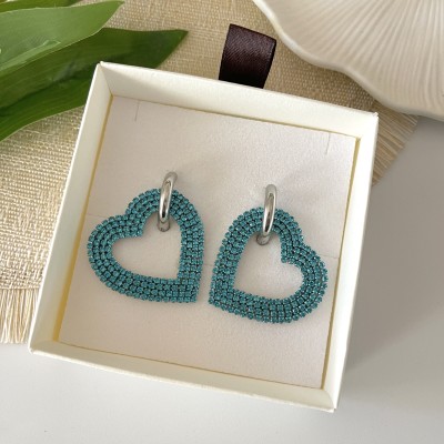 CERCHI DOUBLE FACE LOVE SILVER