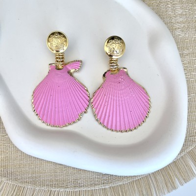 ORECCHINI CONCHIGLIE PINK