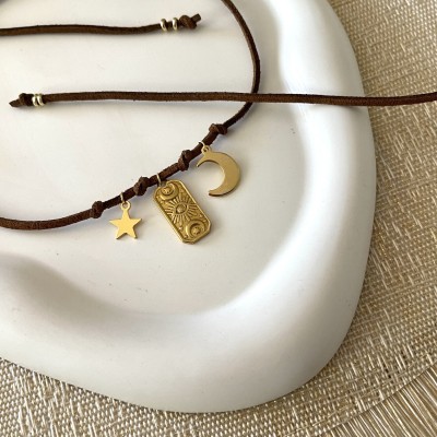 CHOKER LUNA E STELLE