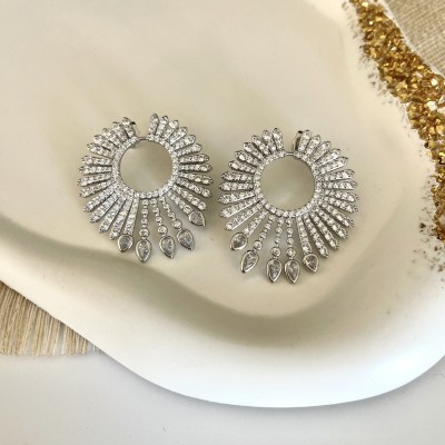 ORECCHINI ELISABETH SILVER