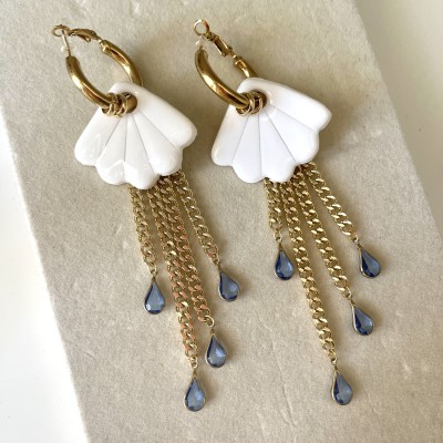 ORECCHINI MAREA WHITE