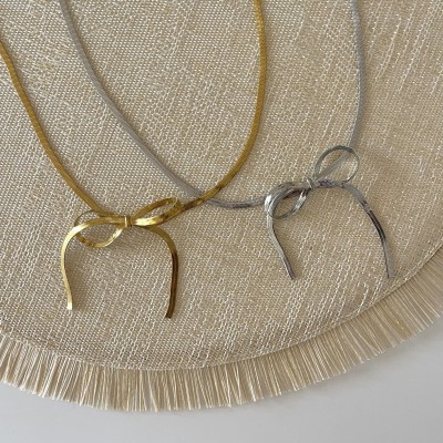 COLLANA FIOCCO SNAKE