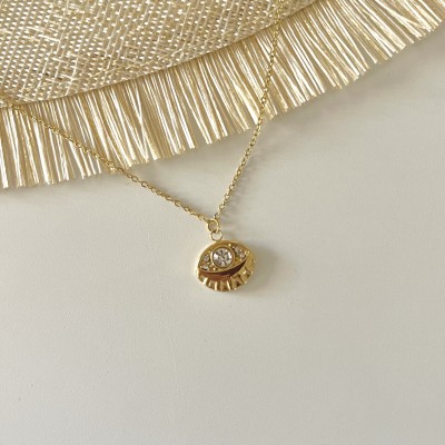 COLLANA OCCHIETTO ZIRCONE