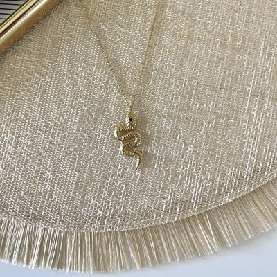 COLLANA CON SERPENTE