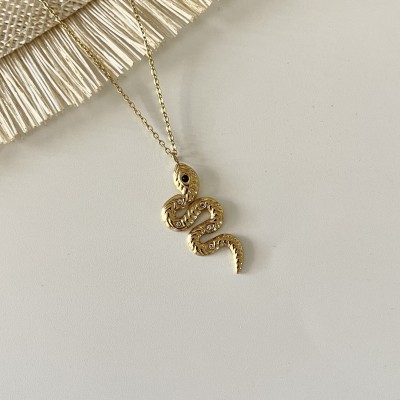 COLLANA CON SERPENTE