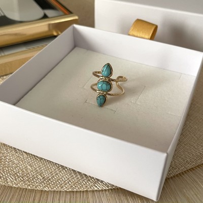 ANELLO GITANA TURCHESE