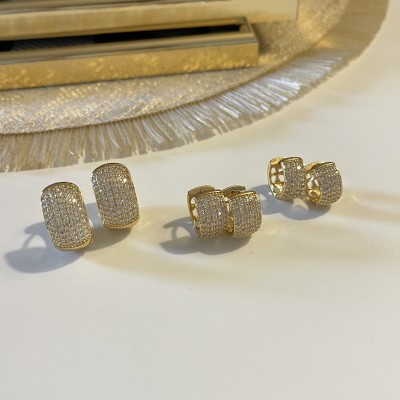 CERCHIETTI DOPPI DIAMOND GOLD
