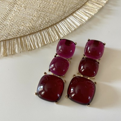 ORECCHINI PENDENTI JELLY