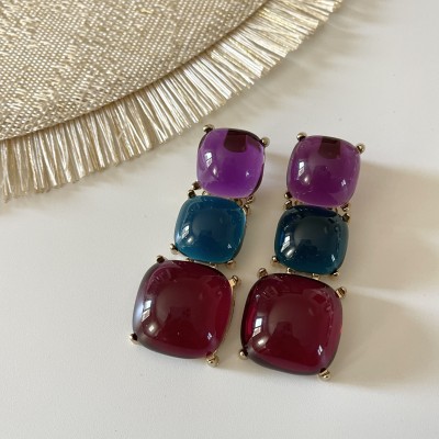 ORECCHINI PENDENTI JELLY