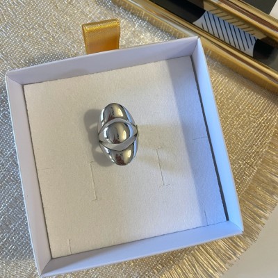 ANELLO FASCIONE OVALE