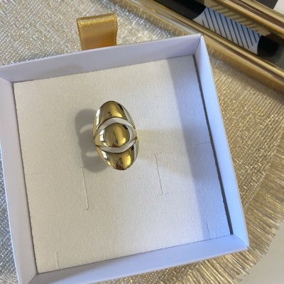 ANELLO FASCIONE OVALE