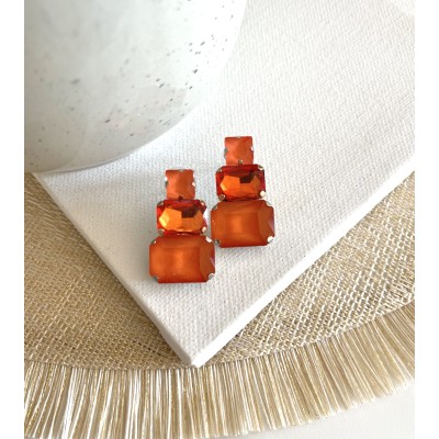 ORECCHINI CANDY ARANCIONE