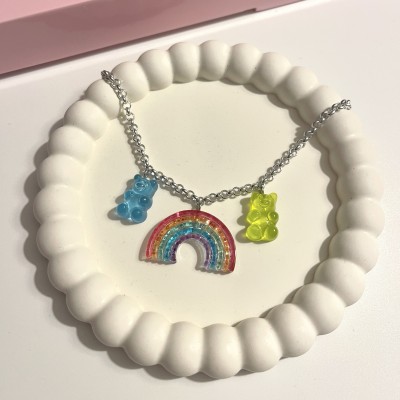 COLLANA TEDDY ARCOBALENO