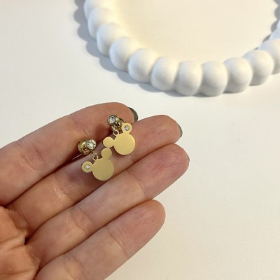 ORECCHINI TOPOLINO GOLD