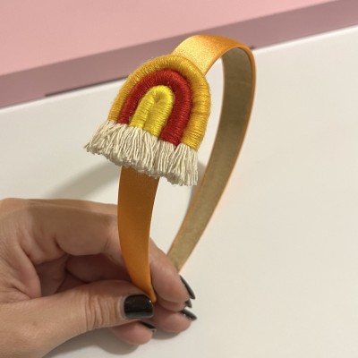 CERCHIETTI PER CAPELLI CON ARCOBALENO