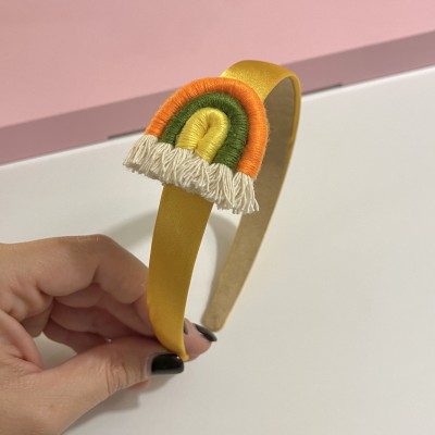 CERCHIETTI PER CAPELLI CON ARCOBALENO