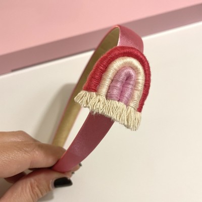 CERCHIETTI PER CAPELLI CON ARCOBALENO