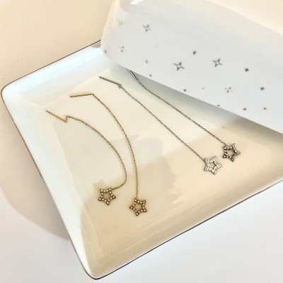 ORECCHINI SALISCENDI STAR